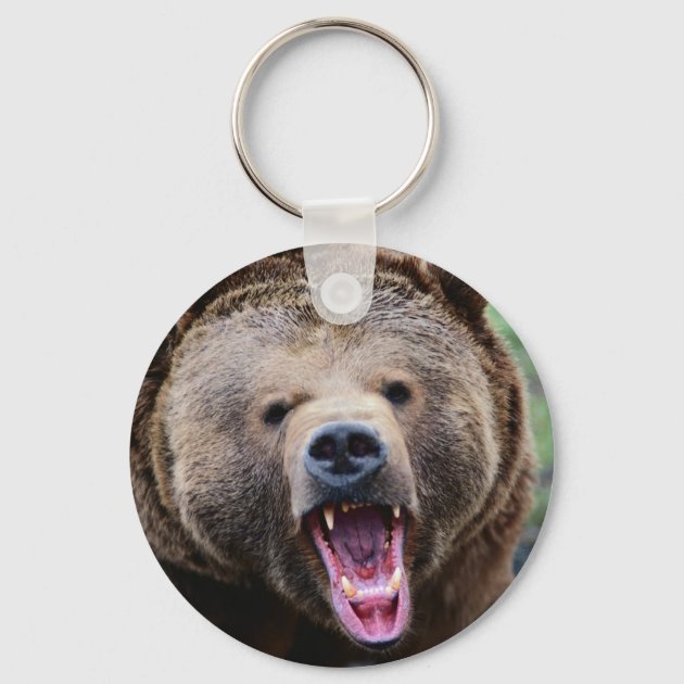 Grizzly deals bear keychain