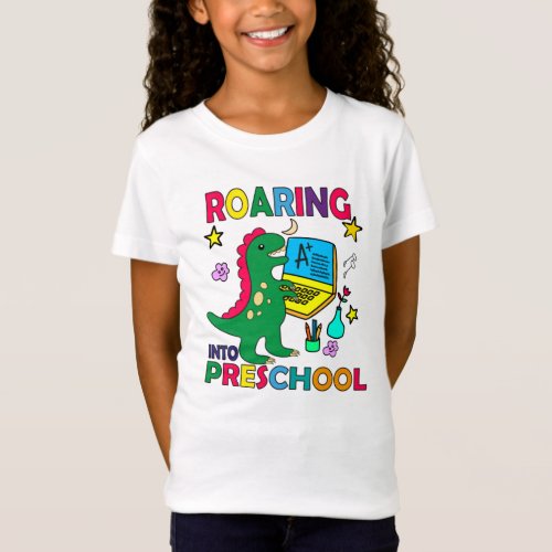 Roaring Into Preschool T_Shirt