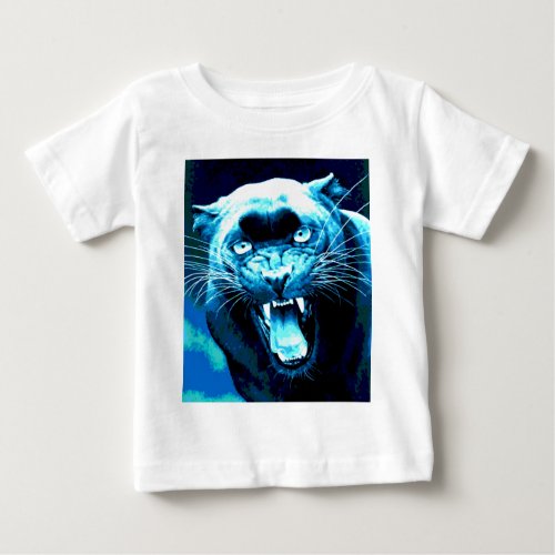 Roaring Jaguar Baby T_Shirt