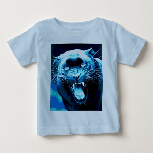 Roaring Jaguar Baby T_Shirt