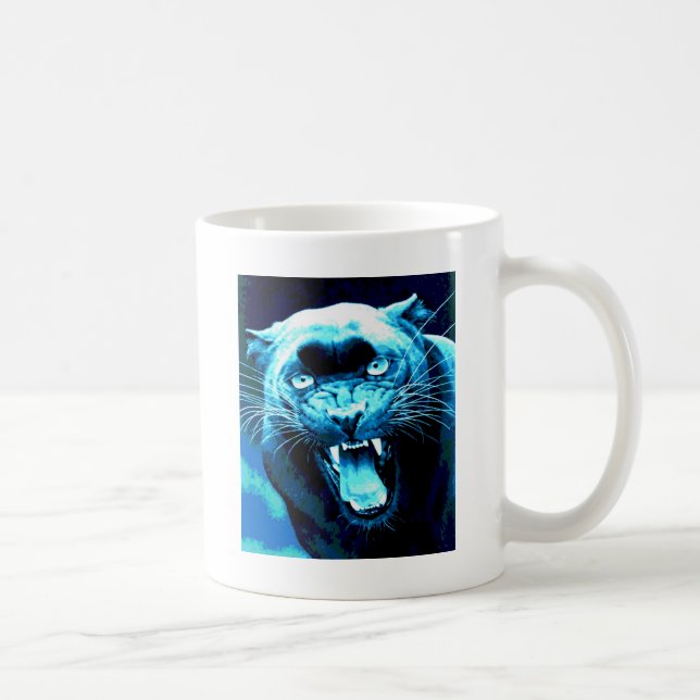 Roaring Jaguar Coffee Mug (Right)