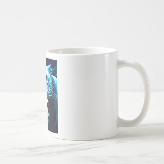 Roaring Jaguar Coffee Mug (Right)