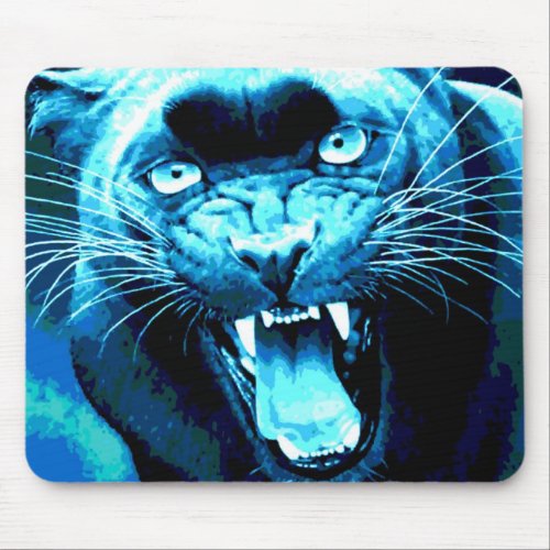 Roaring Jaguar Mouse Pad