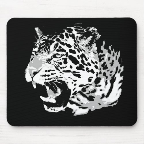 Roaring Jaguar Mouse Pad