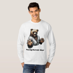 "Roaring Karate-Bear" T-Shirt