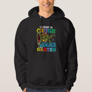 Roaring Kindergarten Dinosaur Rex Back To School B Hoodie