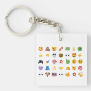 Roaring Kitty 35 Emoji Timeline GME MOASS DFV meme Keychain