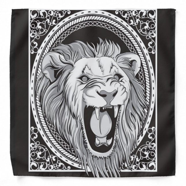ROARING LION BANDANA (Front)