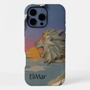 Roaring Lion Case (Papercut)