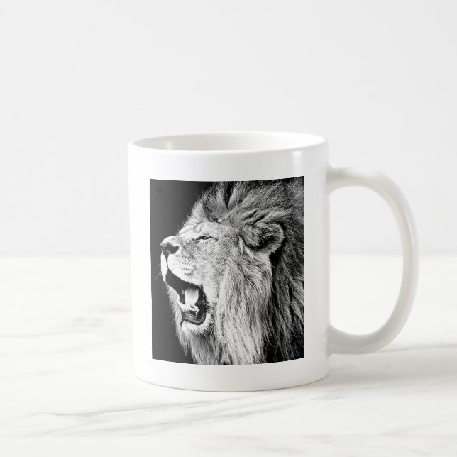 Roaring Lion Coffee Mug (Right)