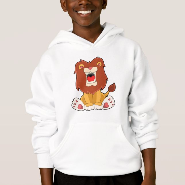 Roaring lion hoodie (Front)