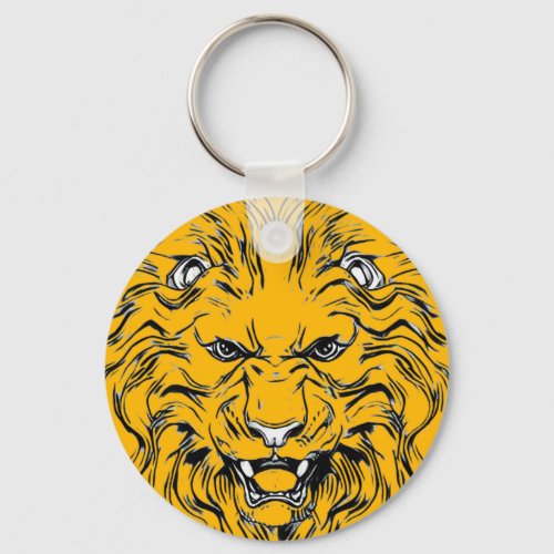 Roaring Lion Keychain