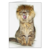 Roaring lion kitten (Front)