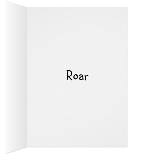 Roaring lion kitten (Inside (Right))