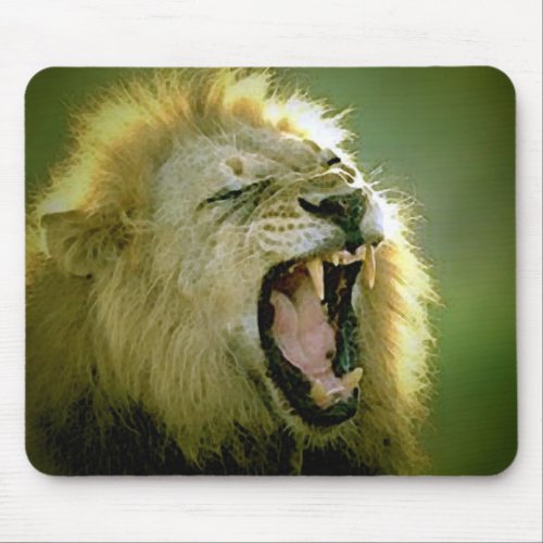 Roaring Lion Mouse Pad