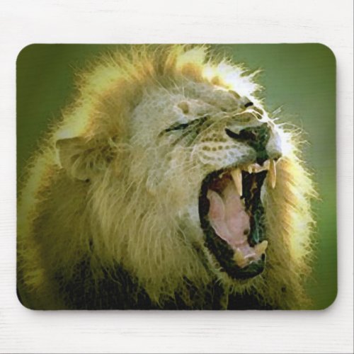 Roaring Lion Mouse Pad