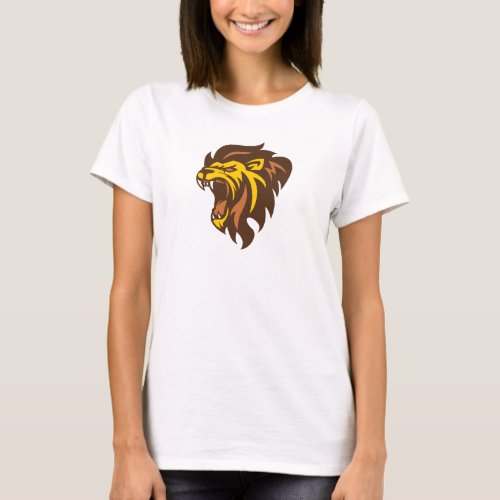 Roaring Lion of Courage T_Shirt