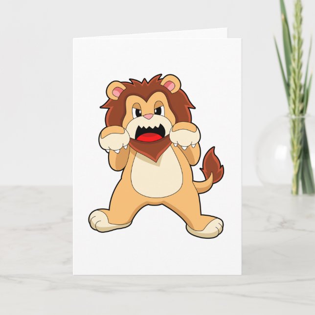 Roaring Lion.PNG Card (Front)