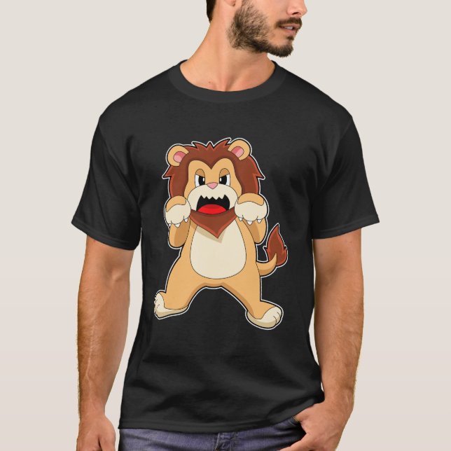 Roaring Lion.PNG T-Shirt (Front)