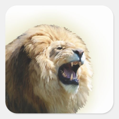 Roaring Lion Stickers