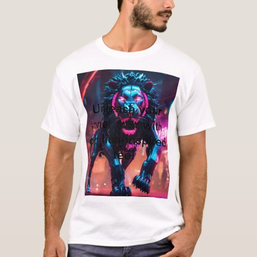 Roaring Lion Tee Embrace Your Wild Side T_Shirt