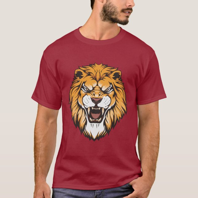 "Roaring Majesty" T-Shirt (Front)
