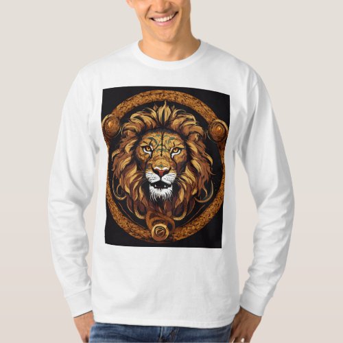 Roaring Majesty The King of the Jungle T shirt