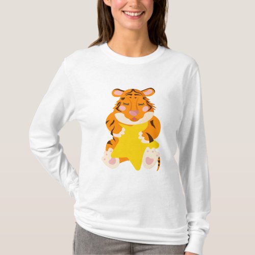 Roaring Majesty _ Tiger Face Design T_Shirt