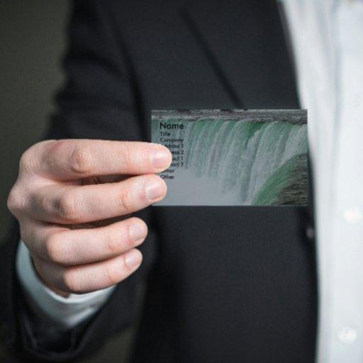 Customizable Niagara Falls Business Card