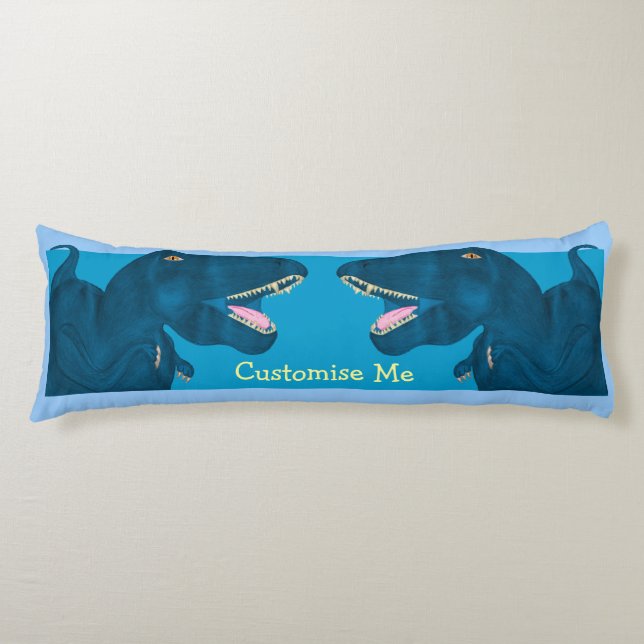 Roaring Rex Body Pillow (Front)
