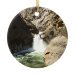 Roaring River Falls at Kings Canyon National Park Ceramic Ornament