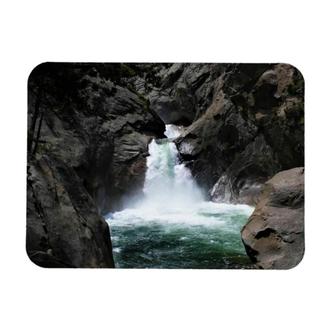 Roaring River Falls, King's Canyon, CA Magnet (Horizontal)