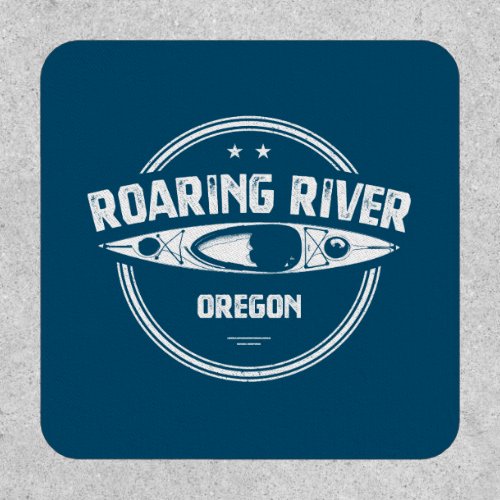 Roaring River Oregon Kayak Patch