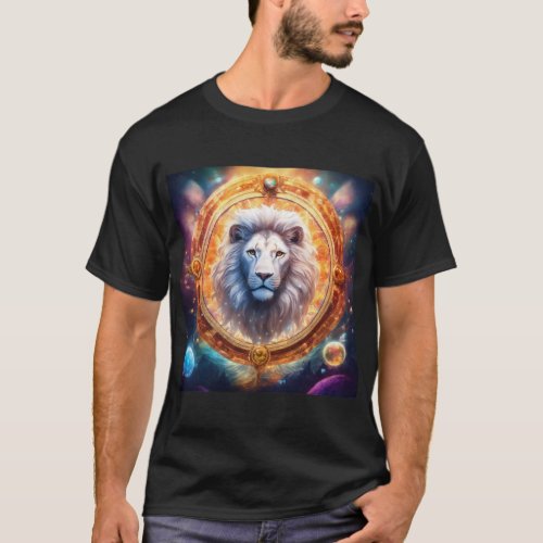 Roaring Style Lion Print T_Shirt for Fierce Fashi