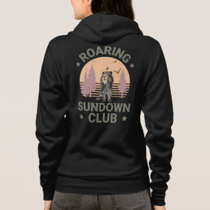 Roaring Sundown Club Sabertooth Tiger Hoodie