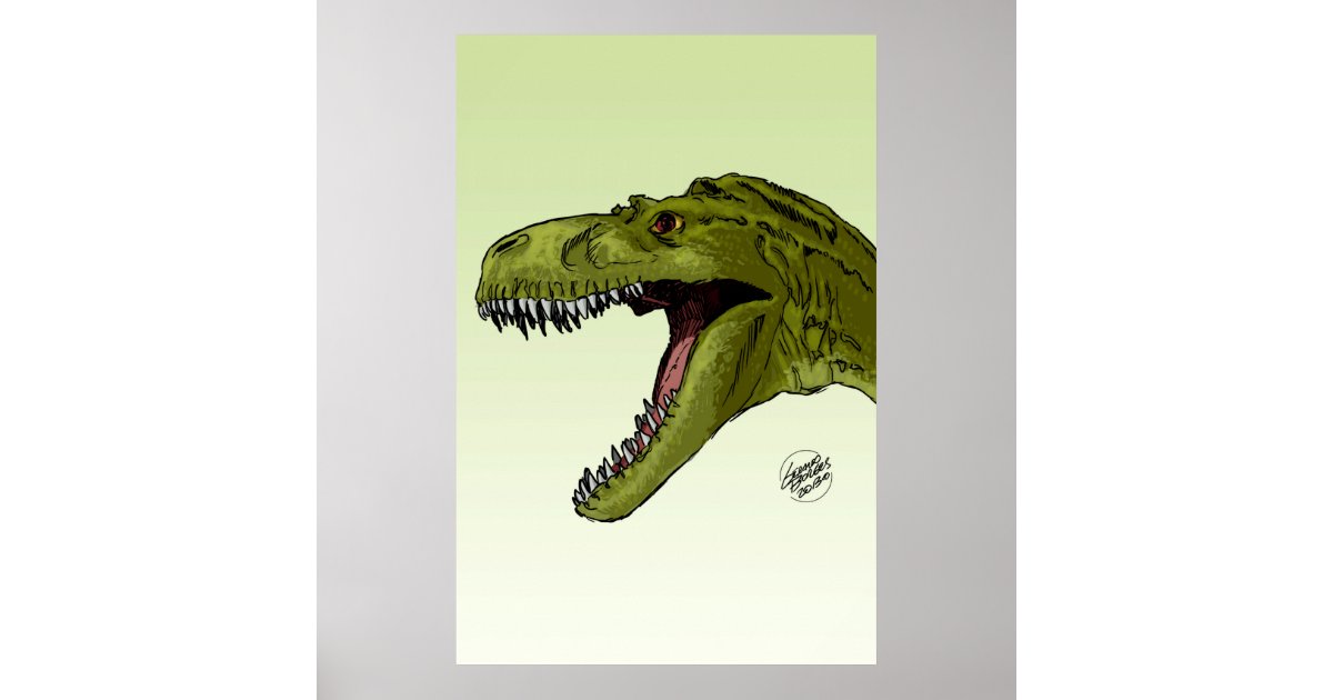 t rex roaring