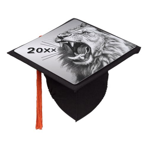 Roaring the Graduation Year Lion 