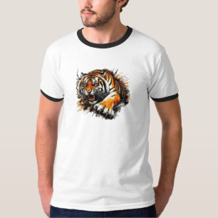 Roaring Tiger Attack T-Shirt