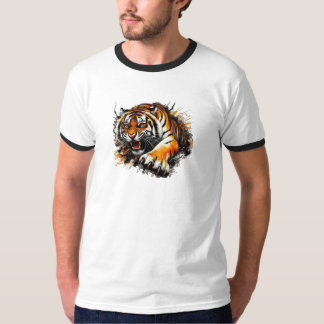 Roaring Tiger Attack T-Shirt