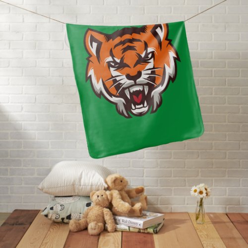 Roaring Tiger Baby Blanket