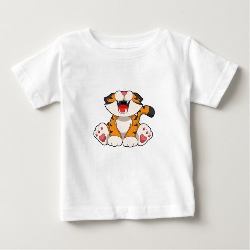 Roaring tiger baby T_Shirt