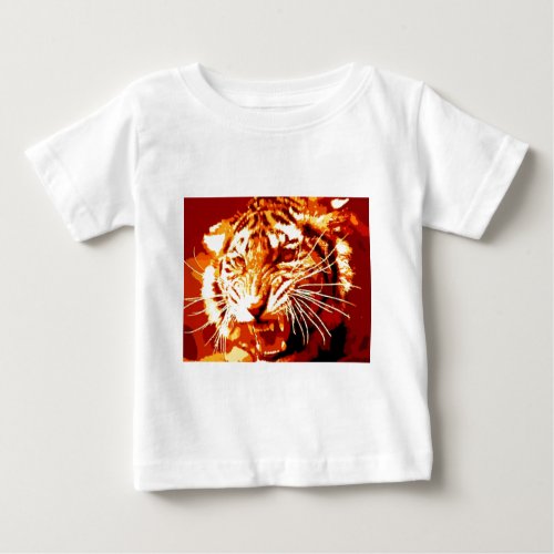 Roaring Tiger Baby T_Shirt