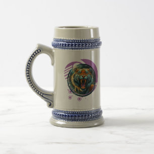 Roaring Tiger Beer Stein