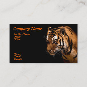 Roaring Tiger Business Card