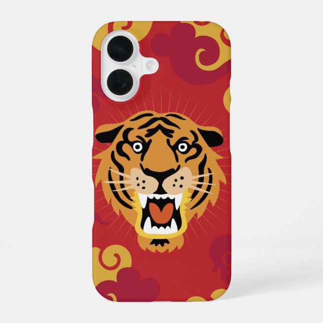 Roaring Tiger Glory Iphone Case (Back)