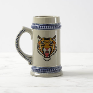 Roaring Tiger Head-25818 Beer Stein