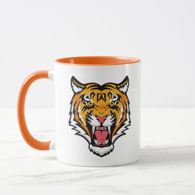 Roaring Tiger Head-25818 Mug (Left)