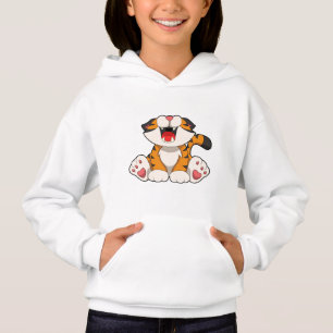 Roaring tiger hoodie