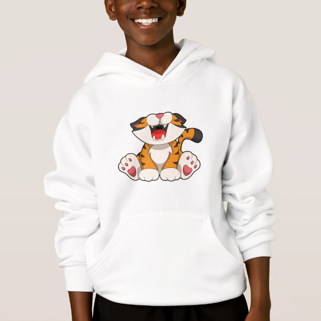 Roaring tiger hoodie (Front)