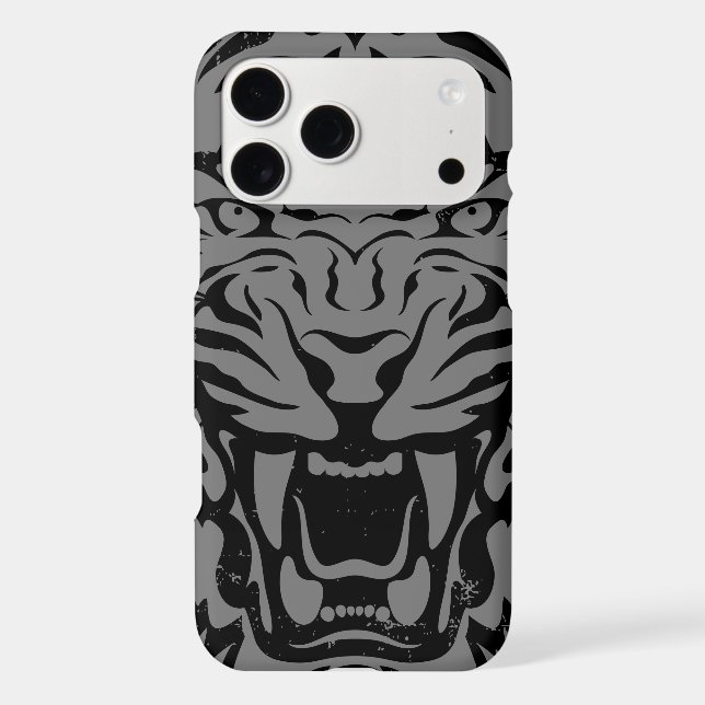 Roaring Tiger Iphone Case (Back)